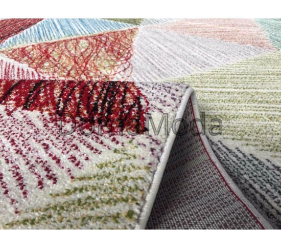 Синтетичний килим Rainbow 14 Colors 7516a Cream - Висока якість за найкращою ціною в Україні зображення 2.