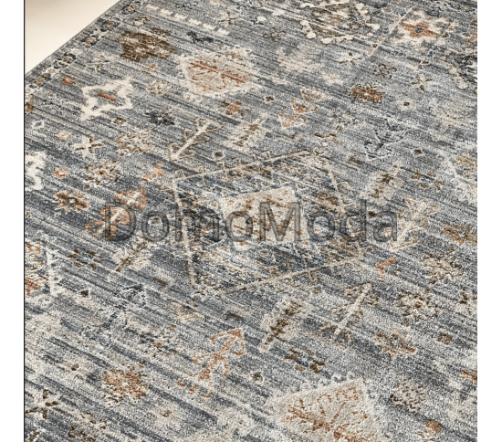 Синтетический ковер Rivoli KU63C gray Купить в интернет магазине ДомоМода фото 3 Синтетический ковер Rivoli KU63C gray - высокое качество по лучшей цене в Украине изображение 3.