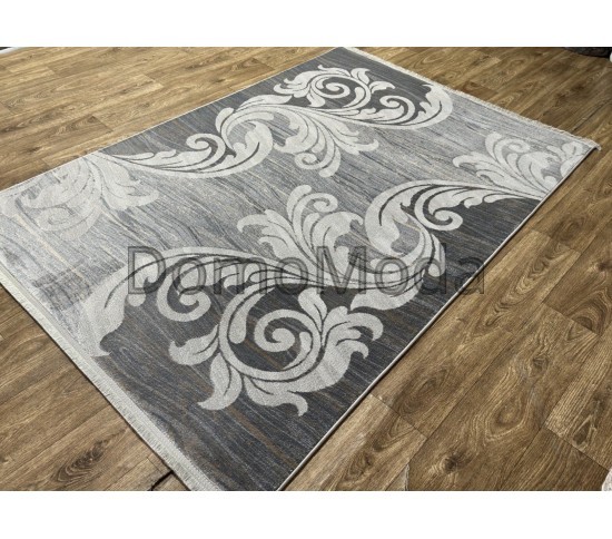 Високоворсний килим SABINA 05918A GREY / GREY - Висока якість за найкращою ціною в Україні зображення 2.