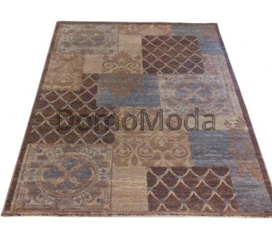 Синтетичний килим Sandra 9504 brown - Висока якість за найкращою ціною в Україні