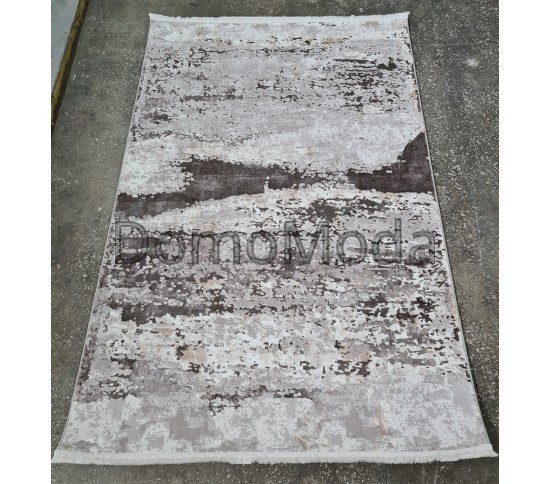 Високоворсний килим Sedef 0004B beige-grey - Висока якість за найкращою ціною в Україні