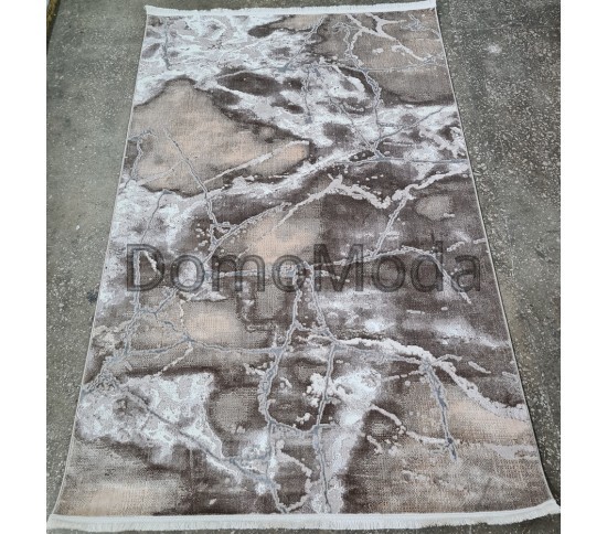 Високоворсний килим Sedef 0007B beige-grey - Висока якість за найкращою ціною в Україні