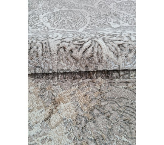 Синтетический ковер Sedef 0010B beige-grey - высокое качество по лучшей цене в Украине изображение 6.