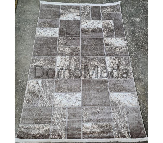 Високоворсний килим Sedef 0024B beige-grey - Висока якість за найкращою ціною в Україні