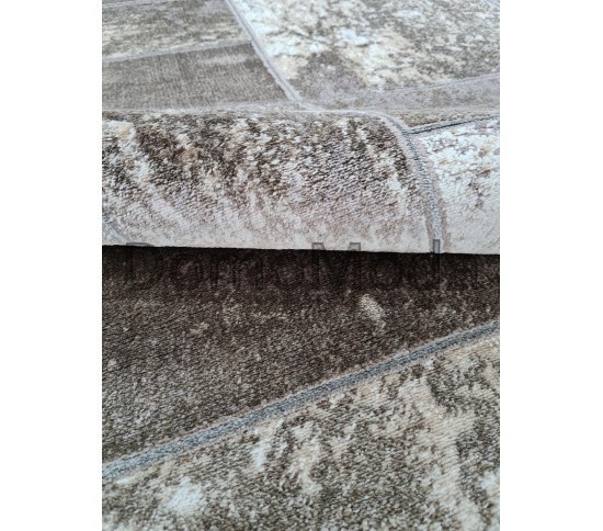 Високоворсний килим Sedef 0024B beige-grey - Висока якість за найкращою ціною в Україні зображення 6.