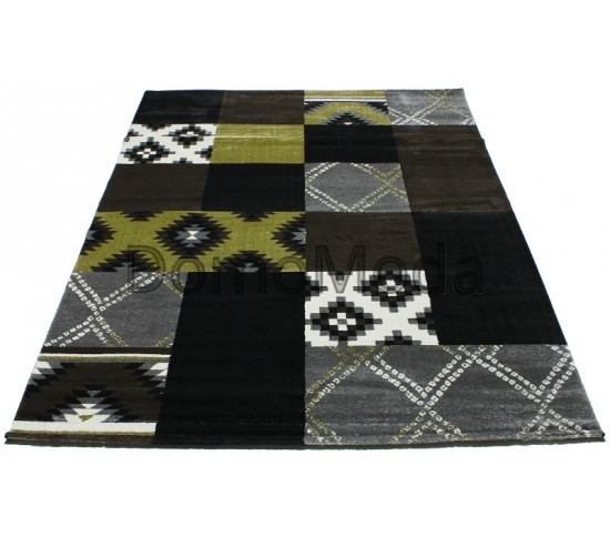 Синтетический ковер Sevilla 4771 penny-black-green - высокое качество по лучшей цене в Украине