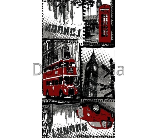 Синтетический ковер Singapur 7 547 , GREY - высокое качество по лучшей цене в Украине