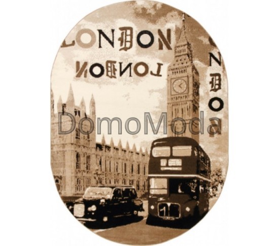 Синтетичний килим Singapur 7 548 , SAND - Висока якість за найкращою ціною в Україні