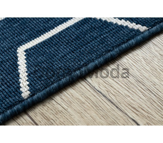 Безворсовый ковер SPRING 20404994 blue Купить в интернет магазине ДомоМода фото 4 Безворсовый ковер SPRING 20404994 blue - высокое качество по лучшей цене в Украине изображение 4.