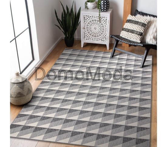 Безворсовый ковер SPRING 20406332 grey Купить в интернет магазине ДомоМода фото 2 Безворсовый ковер SPRING 20406332 grey - высокое качество по лучшей цене в Украине изображение 2.