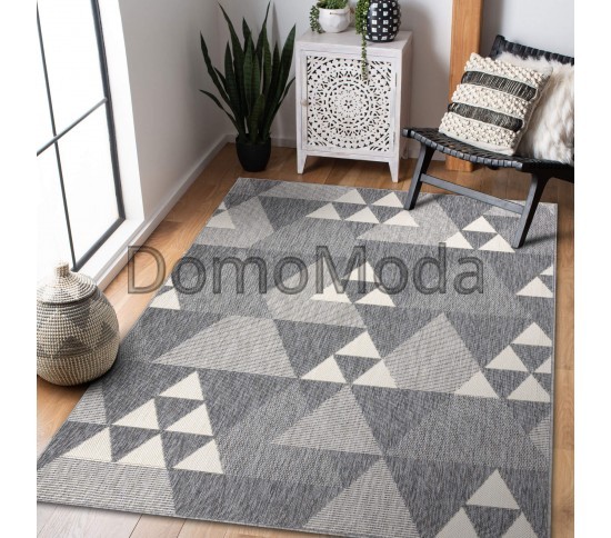 Безворсовый ковер SPRING 20409332  grey - высокое качество по лучшей цене в Украине изображение 2.