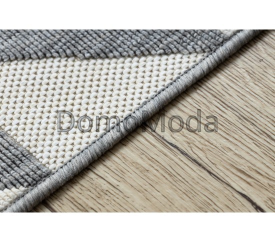 Безворсовый ковер SPRING 20414332 grey Купить в интернет магазине ДомоМода фото 4 Безворсовый ковер SPRING 20414332 grey - высокое качество по лучшей цене в Украине изображение 4.