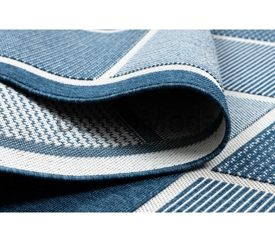 Безворсовый ковер SPRING 20426994 blue Купить в интернет магазине ДомоМода фото 7 Безворсовый ковер SPRING 20426994 blue - высокое качество по лучшей цене в Украине изображение 7.