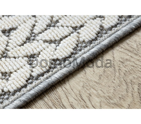 Безворсовый ковер SPRING 20467332 cream-grey Купить в интернет магазине ДомоМода фото 4 Безворсовый ковер SPRING 20467332 cream-grey - высокое качество по лучшей цене в Украине изображение 4.