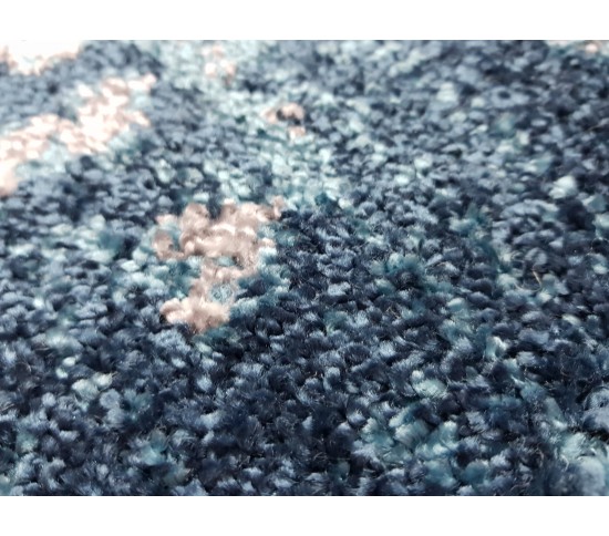 Синтетический ковер SUPERSOFT 6163A W / NAVY - высокое качество по лучшей цене в Украине изображение 2.