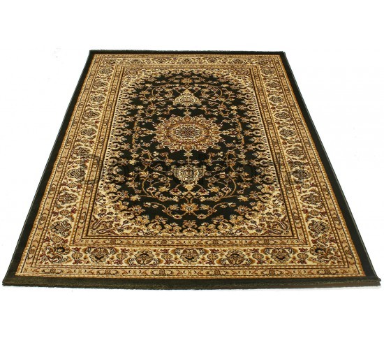 Синтетичний килим Super Elmas 0937A d.green-ivory - Висока якість за найкращою ціною в Україні