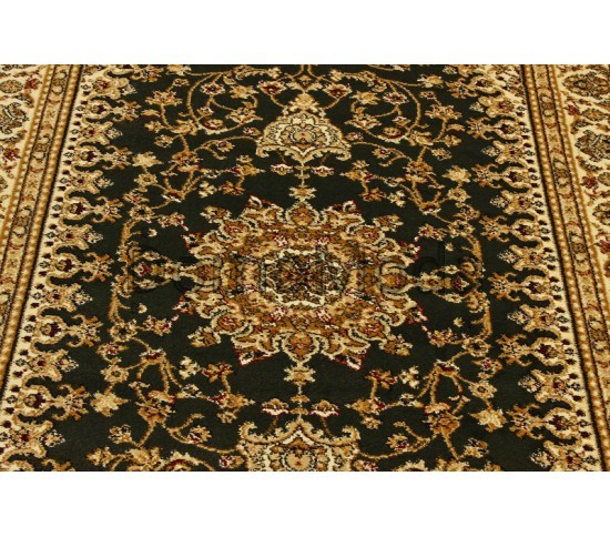 Синтетичний килим Super Elmas 0937A d.green-ivory - Висока якість за найкращою ціною в Україні зображення 3.