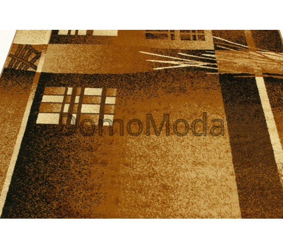 Синтетический ковер Super Elmas 3007A d.green-ivory - высокое качество по лучшей цене в Украине изображение 3.