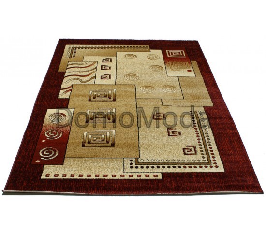 Синтетичний килим Super Elmas 3055B ivory-d.red - Висока якість за найкращою ціною в Україні