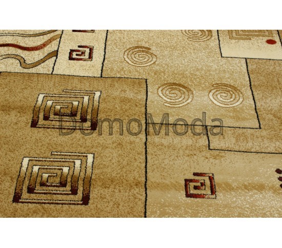 Синтетичний килим Super Elmas 3055B ivory-d.red - Висока якість за найкращою ціною в Україні зображення 3.