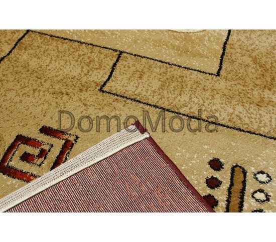 Синтетичний килим Super Elmas 3055B ivory-d.red - Висока якість за найкращою ціною в Україні зображення 2.