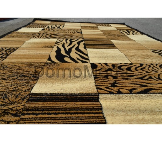 Синтетичний килим Super Elmas 4246A black-black - Висока якість за найкращою ціною в Україні зображення 3.