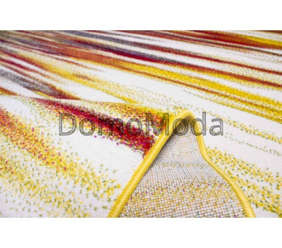 Синтетичний килим Texas 9092A white-yellow - Висока якість за найкращою ціною в Україні зображення 2.