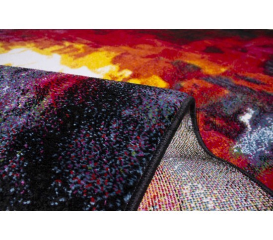 Синтетичний килим Texas 9261A blue-red - Висока якість за найкращою ціною в Україні зображення 3.