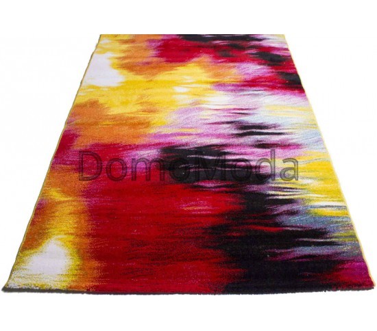 Синтетичний килим Texas Al09A white-yellow - Висока якість за найкращою ціною в Україні