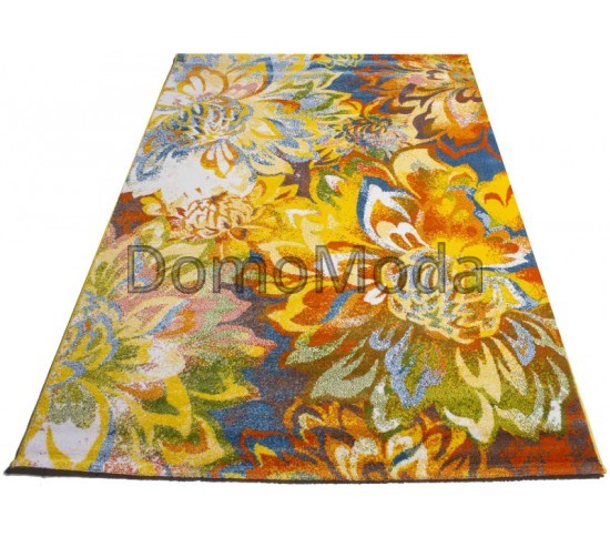 Синтетичний килим Texas Al14B Yellow-White - Висока якість за найкращою ціною в Україні