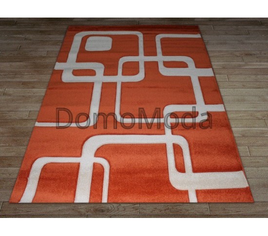 Синтетический ковер Tuna 5280A orange - высокое качество по лучшей цене в Украине