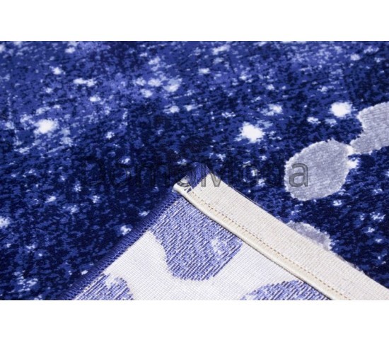 Синтетичний килим Vogue 9852A NAVY-D.BEIGE - Висока якість за найкращою ціною в Україні зображення 2.