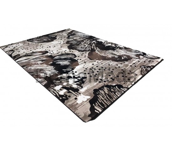 Синтетический ковер Vogue 9878A l.beige-black Купить в интернет магазине ДомоМода Синтетический ковер Vogue 9878A l.beige-black - высокое качество по лучшей цене в Украине