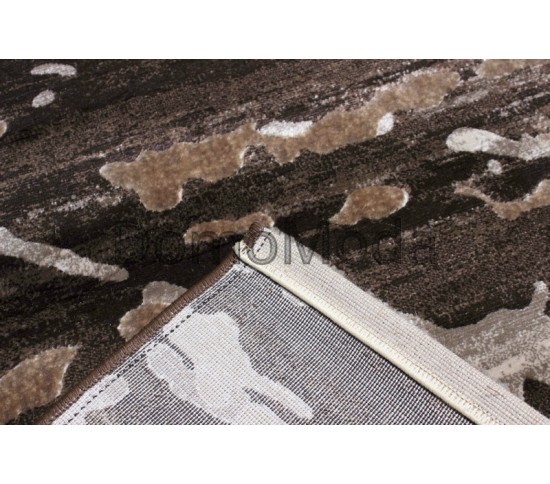 Синтетичний килим Vogue 9851A BROWN-D.BROWN - Висока якість за найкращою ціною в Україні зображення 4.