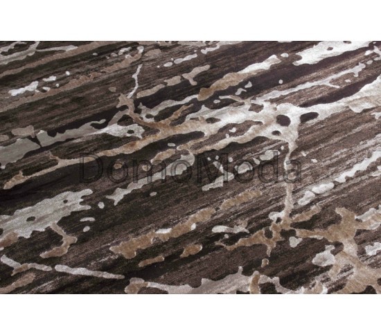 Синтетичний килим Vogue 9851A BROWN-D.BROWN - Висока якість за найкращою ціною в Україні зображення 3.