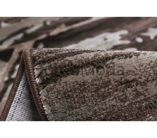 Синтетичний килим Vogue 9851A BROWN-D.BROWN - Висока якість за найкращою ціною в Україні зображення 2.