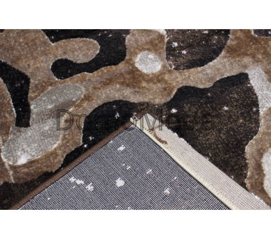 Синтетичний килим Vogue 9852A BLACK-D.BEIGE - Висока якість за найкращою ціною в Україні зображення 3.