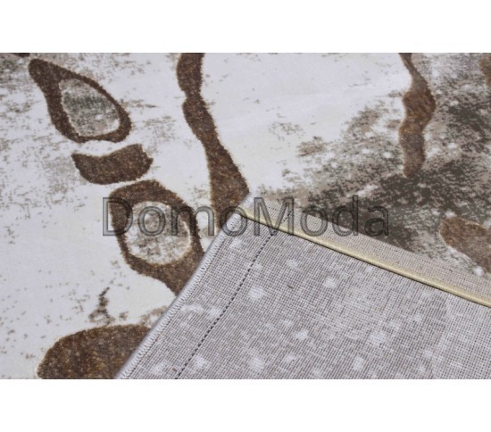 Синтетичний килим Vogue 9852A D.BEIGE-L.BEIGE - Висока якість за найкращою ціною в Україні зображення 3.