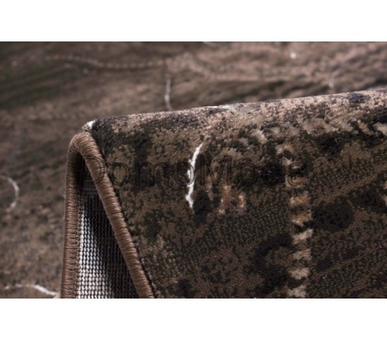 Синтетический ковер Vogue 9854A BLACK-P.L.BEIGE - высокое качество по лучшей цене в Украине изображение 5.