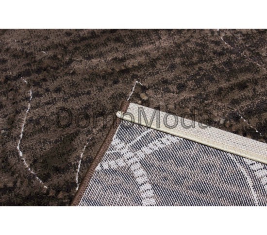 Синтетический ковер Vogue 9854A BLACK-P.L.BEIGE - высокое качество по лучшей цене в Украине изображение 4.