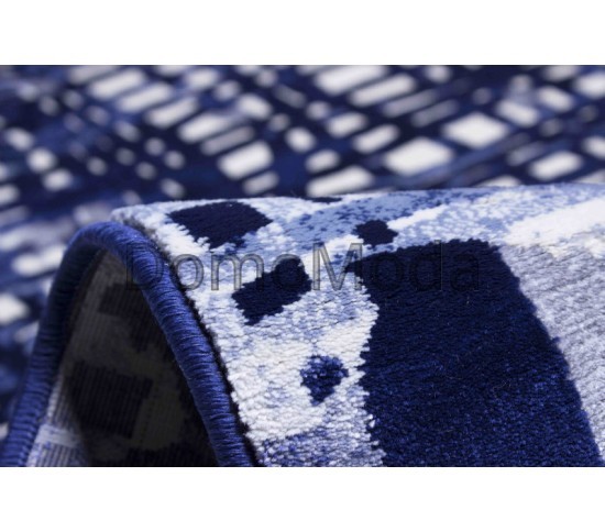 Синтетичний килим Vogue 9881A NAVY-NAVY - Висока якість за найкращою ціною в Україні зображення 4.