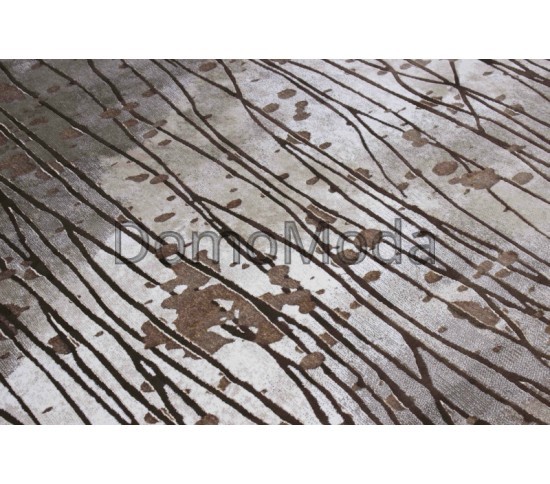 Синтетичний килим Vogue 9896A D.BEIGE-BROWN - Висока якість за найкращою ціною в Україні зображення 4.