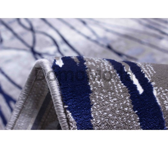 Синтетичний килим Vogue 9896A D.BEIGE-NAVY - Висока якість за найкращою ціною в Україні зображення 3.