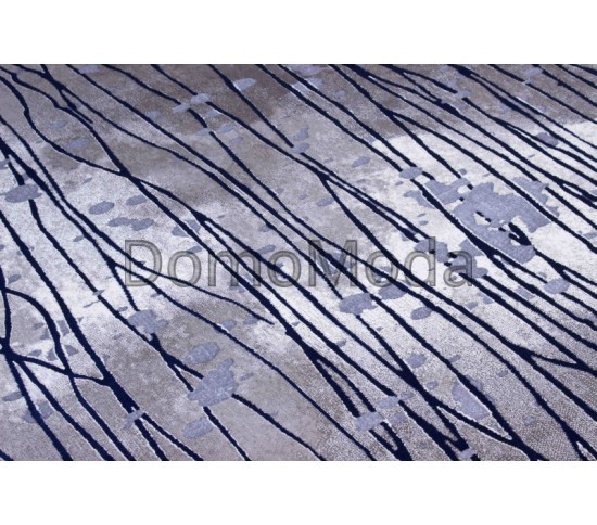 Синтетичний килим Vogue 9896A D.BEIGE-NAVY - Висока якість за найкращою ціною в Україні зображення 2.