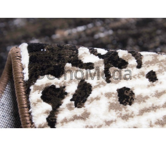 Синтетичний килим Vogue 9897A BLACK-D.BROWN - Висока якість за найкращою ціною в Україні зображення 4.