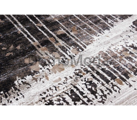 Синтетичний килим Vogue 9897A BLACK-D.BROWN - Висока якість за найкращою ціною в Україні зображення 2.