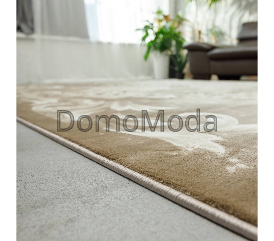 Синтетический ковер Vogue AA31A D.BEIGE-L.BEIGE Купить в интернет магазине ДомоМода фото 3 Синтетический ковер Vogue AA31A D.BEIGE-L.BEIGE - высокое качество по лучшей цене в Украине изображение 3.