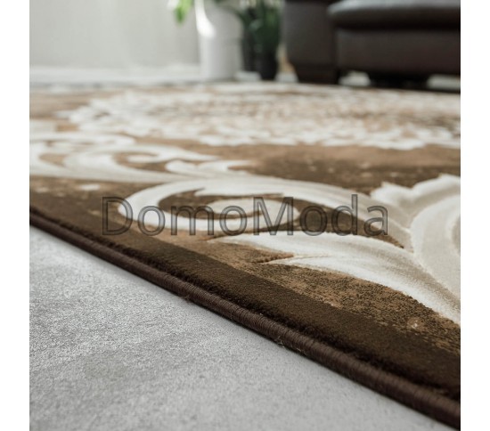 Синтетический ковер Vogue AA31A d.brown-d.beige Купить в интернет магазине ДомоМода фото 2 Синтетический ковер Vogue AA31A d.brown-d.beige - высокое качество по лучшей цене в Украине изображение 2.
