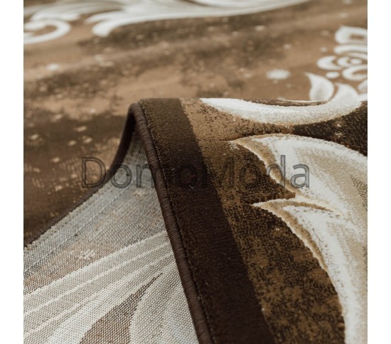 Синтетический ковер Vogue AA31A d.brown-d.beige Купить в интернет магазине ДомоМода фото 3 Синтетический ковер Vogue AA31A d.brown-d.beige - высокое качество по лучшей цене в Украине изображение 3.