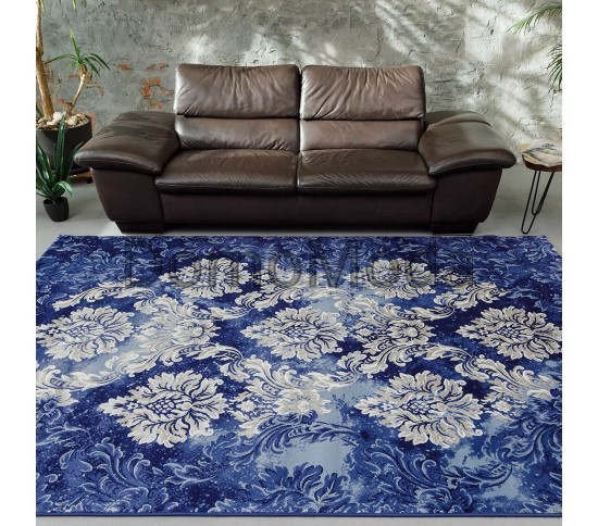 Синтетический ковер Vogue AG29A navy-blue Купить в интернет магазине ДомоМода фото 3 Синтетический ковер Vogue AG29A navy-blue - высокое качество по лучшей цене в Украине изображение 3.